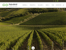 Tablet Screenshot of nutrofertil.com